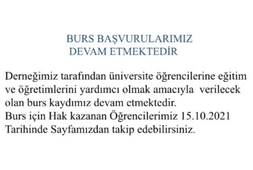 Burs Kayıtlarımız  Devam Etmektedir